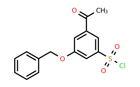 CAS 1393543-01-5 | 3-Acetyl-5-(benzyloxy)benzenesulfonyl chloride