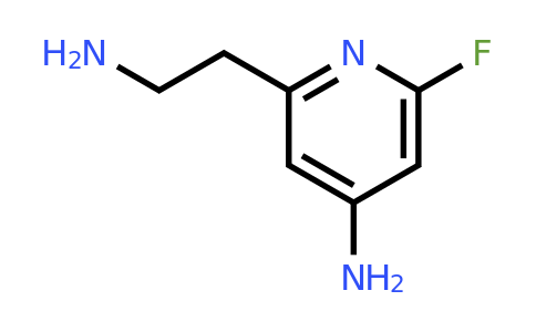 CAS 1393543-02-6 | 2-(2-Aminoethyl)-6-fluoropyridin-4-amine