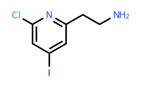 CAS 1393543-04-8 | 2-(6-Chloro-4-iodopyridin-2-YL)ethanamine