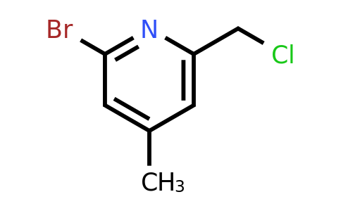 CAS 1393543-14-0 | 2-Bromo-6-(chloromethyl)-4-methylpyridine