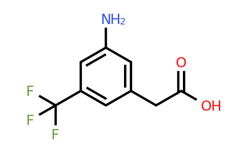 CAS 1393543-16-2 | [3-Amino-5-(trifluoromethyl)phenyl]acetic acid