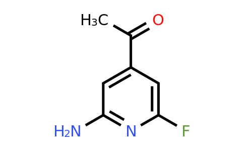CAS 1393543-22-0 | 1-(2-Amino-6-fluoropyridin-4-YL)ethanone