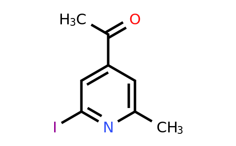 CAS 1393543-32-2 | 1-(2-Iodo-6-methylpyridin-4-YL)ethanone
