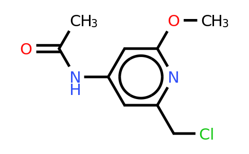 CAS 1393543-33-3 | N-[2-(chloromethyl)-6-methoxypyridin-4-YL]acetamide