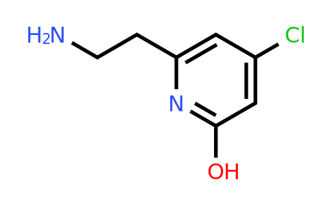 CAS 1393543-37-7 | 6-(2-Aminoethyl)-4-chloropyridin-2-ol