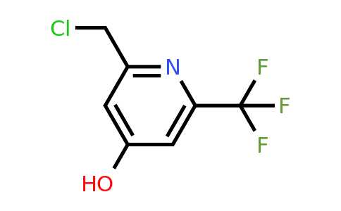 CAS 1393543-38-8 | 2-(Chloromethyl)-6-(trifluoromethyl)pyridin-4-ol