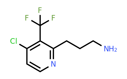 CAS 1393543-41-3 | 3-[4-Chloro-3-(trifluoromethyl)pyridin-2-YL]propan-1-amine