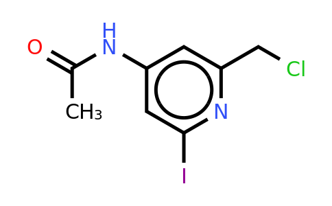 CAS 1393543-45-7 | N-[2-(chloromethyl)-6-iodopyridin-4-YL]acetamide