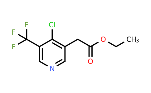 CAS 1393543-47-9 | Ethyl [4-chloro-5-(trifluoromethyl)pyridin-3-YL]acetate