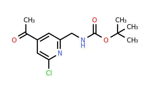 CAS 1393543-53-7 | Tert-butyl (4-acetyl-6-chloropyridin-2-YL)methylcarbamate