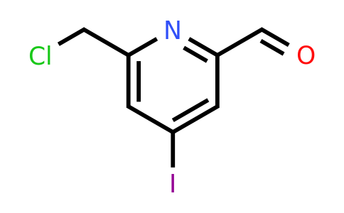 CAS 1393543-61-7 | 6-(Chloromethyl)-4-iodopyridine-2-carbaldehyde
