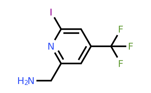 CAS 1393543-65-1 | [6-Iodo-4-(trifluoromethyl)pyridin-2-YL]methylamine