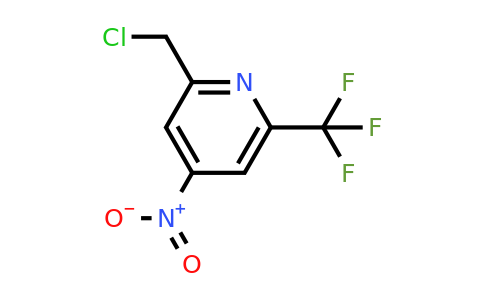 CAS 1393543-67-3 | 2-(Chloromethyl)-4-nitro-6-(trifluoromethyl)pyridine