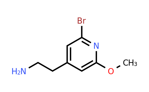 CAS 1393543-73-1 | 2-(2-Bromo-6-methoxypyridin-4-YL)ethanamine
