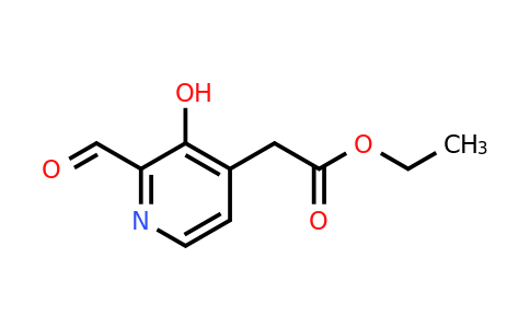 CAS 1393543-74-2 | Ethyl (2-formyl-3-hydroxypyridin-4-YL)acetate
