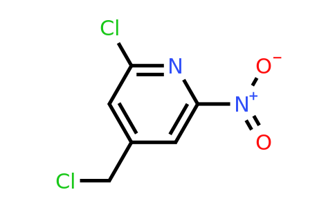 CAS 1393543-82-2 | 2-Chloro-4-(chloromethyl)-6-nitropyridine