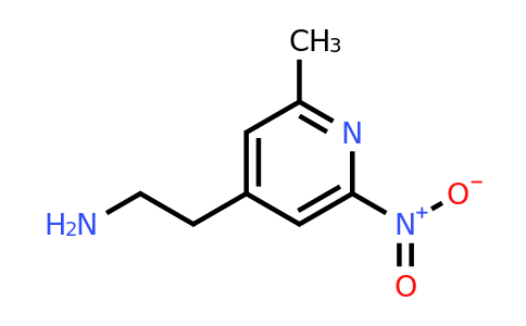 CAS 1393543-84-4 | 2-(2-Methyl-6-nitropyridin-4-YL)ethanamine