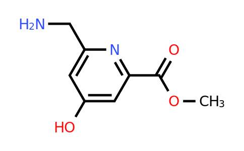 CAS 1393543-86-6 | Methyl 6-(aminomethyl)-4-hydroxypyridine-2-carboxylate