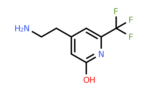 CAS 1393543-96-8 | 4-(2-Aminoethyl)-6-(trifluoromethyl)pyridin-2-ol