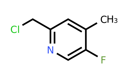 CAS 1393543-98-0 | 2-(Chloromethyl)-5-fluoro-4-methylpyridine