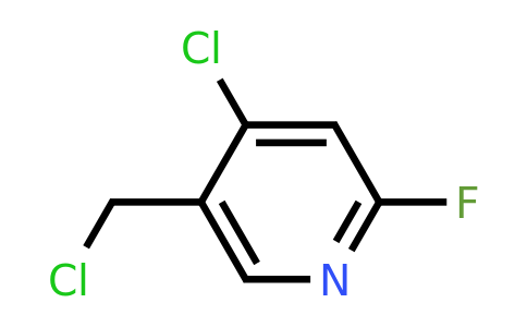 CAS 1393544-08-5 | 4-Chloro-5-(chloromethyl)-2-fluoropyridine