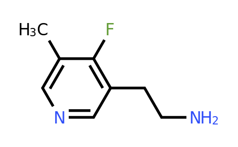 CAS 1393544-14-3 | 2-(4-Fluoro-5-methylpyridin-3-YL)ethanamine