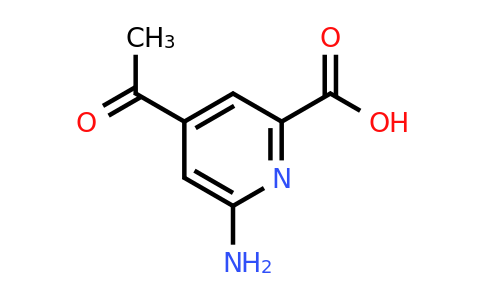 CAS 1393544-19-8 | 4-Acetyl-6-aminopyridine-2-carboxylic acid