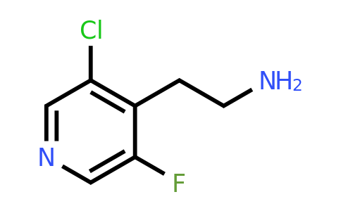 CAS 1393544-21-2 | 2-(3-Chloro-5-fluoropyridin-4-YL)ethanamine