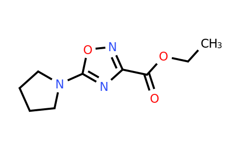 CAS 1393544-24-5 | Ethyl 5-pyrrolidin-1-YL-1,2,4-oxadiazole-3-carboxylate