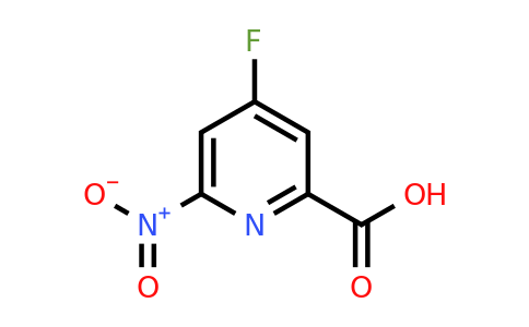CAS 1393544-25-6 | 4-Fluoro-6-nitropyridine-2-carboxylic acid