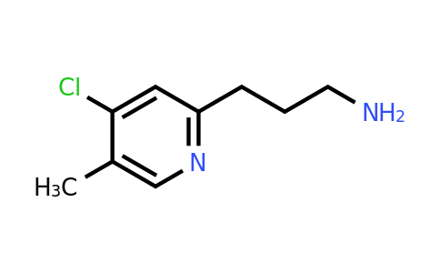 CAS 1393544-27-8 | 3-(4-Chloro-5-methylpyridin-2-YL)propan-1-amine