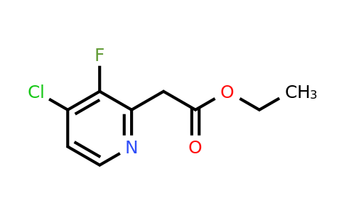 CAS 1393544-30-3 | Ethyl (4-chloro-3-fluoropyridin-2-YL)acetate