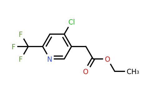 CAS 1393544-39-2 | Ethyl [4-chloro-6-(trifluoromethyl)pyridin-3-YL]acetate