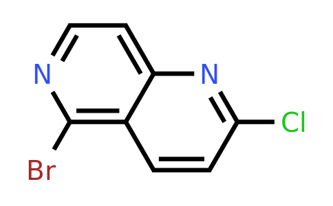 CAS 1393544-41-6 | 5-Bromo-2-chloro-1,6-naphthyridine
