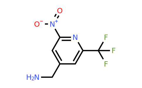 CAS 1393544-45-0 | [2-Nitro-6-(trifluoromethyl)pyridin-4-YL]methylamine