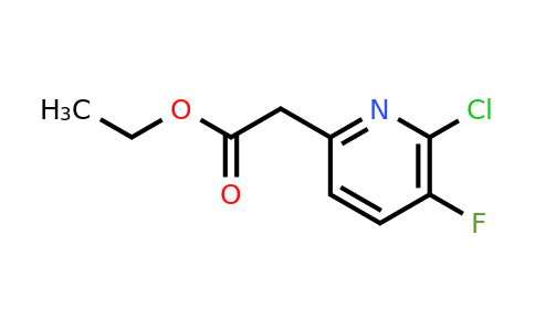CAS 1393544-52-9 | Ethyl (6-chloro-5-fluoropyridin-2-YL)acetate