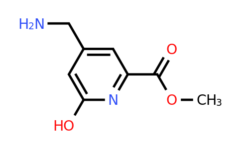CAS 1393544-53-0 | Methyl 4-(aminomethyl)-6-hydroxypyridine-2-carboxylate