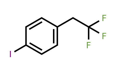 CAS 1393544-55-2 | 1-Iodo-4-(2,2,2-trifluoroethyl)benzene