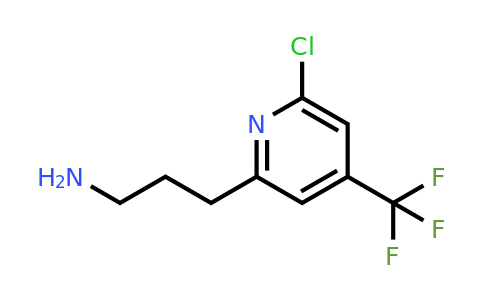 CAS 1393544-56-3 | 3-[6-Chloro-4-(trifluoromethyl)pyridin-2-YL]propan-1-amine