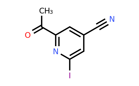 CAS 1393544-62-1 | 2-Acetyl-6-iodoisonicotinonitrile