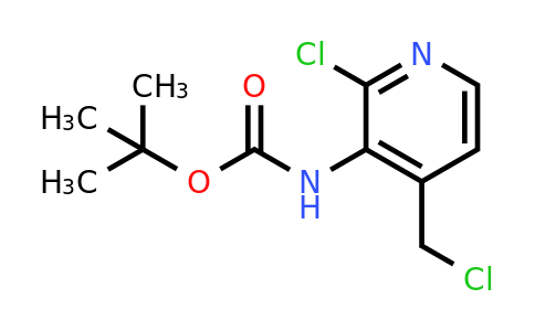 CAS 1393544-66-5 | Tert-butyl 2-chloro-4-(chloromethyl)pyridin-3-ylcarbamate