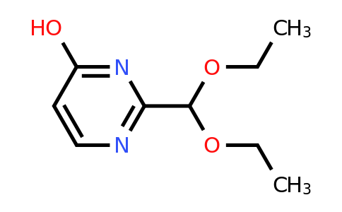 CAS 1393544-78-9 | 2-(Diethoxymethyl)pyrimidin-4-ol
