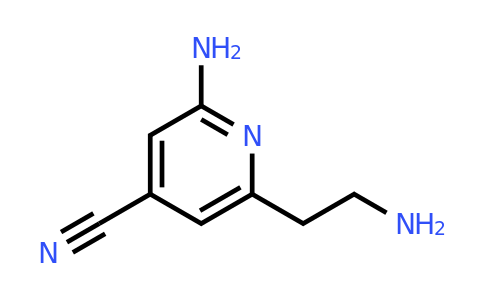 CAS 1393544-79-0 | 2-Amino-6-(2-aminoethyl)isonicotinonitrile