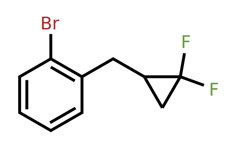 CAS 1393544-82-5 | 1-Bromo-2-[(2,2-difluorocyclopropyl)methyl]benzene