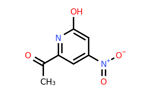 CAS 1393544-83-6 | 1-(6-Hydroxy-4-nitropyridin-2-YL)ethanone