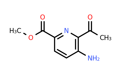 CAS 1393544-87-0 | Methyl 6-acetyl-5-aminopyridine-2-carboxylate
