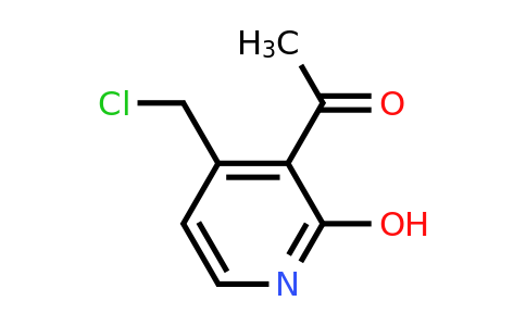 CAS 1393544-88-1 | 1-[4-(Chloromethyl)-2-hydroxypyridin-3-YL]ethanone