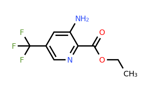 CAS 1393544-93-8 | Ethyl 3-amino-5-(trifluoromethyl)pyridine-2-carboxylate