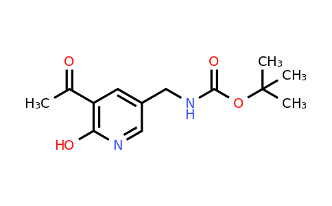 CAS 1393544-96-1 | Tert-butyl (5-acetyl-6-hydroxypyridin-3-YL)methylcarbamate