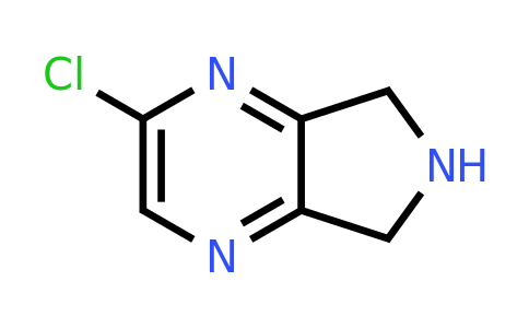 CAS 1393545-06-6 | 2-Chloro-6,7-dihydro-5H-pyrrolo[3,4-B]pyrazine